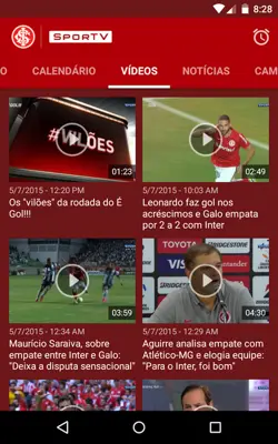 Internacional android App screenshot 1