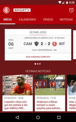 Internacional android App screenshot 4